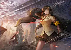 柯尔特左轮_浅川1835_少女前线圈插画_网易GACHA二次元社区 #壁纸# #头像# #背景图# #小清新#