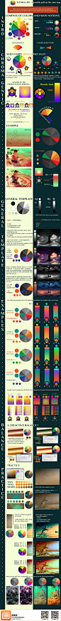 原画梦官网的照片 - 色彩原理分析的经典教程，配色方案，色彩在画面中的运用，材质表现的处理，色彩感情的表达！一张图浓缩各种要点~一定要分享给大家~更多雪藏教程点这里http://t.cn/zR62r1A （原画梦收集分享教材，版权及一切为作者所有）@木子翔Lix@XRCG学院@艺数CG绘@创意方舟教育@哲学的PS资源组@wacom@ART十