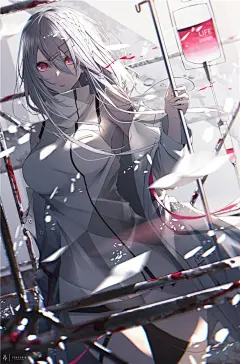 动漫二次元红眼赤瞳壁纸图包 – ACG图包网