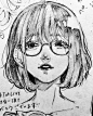 画师田森笔下简单的精致手绘。

Twitter：tamori_www ​​​​