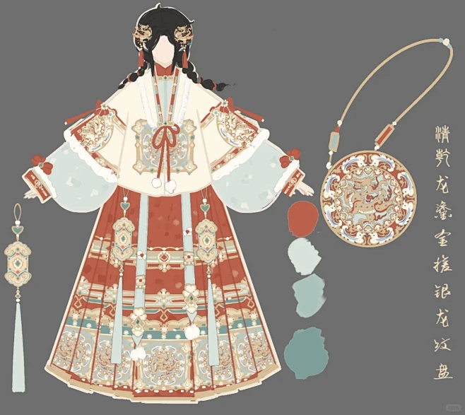 汉服设计——-花瓣网