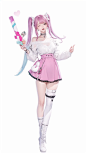 #AI img2img test - k-007的插画