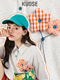 阔色休闲Polo领短袖小众t恤女2021新款夏季韩版宽松半袖上衣预售-tmall.com天猫