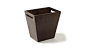 Mini Waste Bin - LuxDeco.com : Buy iWoodesign Mini Waste Bin ~~~ Dark Ebony online at LuxDeco. The ideal size for housing those office essentials, this mini bin will keep your tabletop clutter-free and ultra-chic. ~~~ Smoked Oak online at LuxDeco. The ide