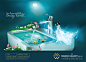 MARBLE GALLERY CREATIVE AD : " How else you can feel this Dreamy World "