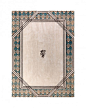 Arabel Carpet : Bamboo silk rug with manual high detailed definition handwork.
