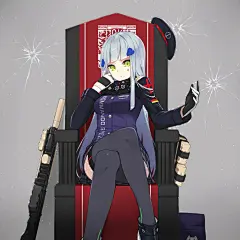 「HK416」/「FHang」のイラスト [pixiv]