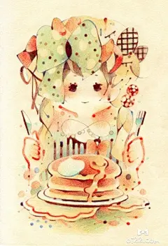 【水粉插画作品】