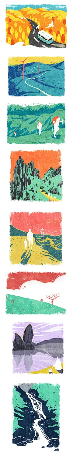 家乡的山