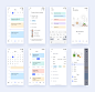 简洁日历app ui .sketch素材下载 - 豆皮儿