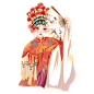京剧人物插画元素素材 (31)