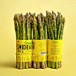 Green Asparagus蔬菜包装设计|摩尼视觉分享-古田路9号-品牌创意/版权保护平台
