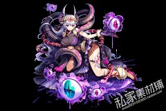 神姫Project 角色设计 日韩设计 日系设计 日系立绘 角色立绘 精二 萌妹 御姐 职业 (239)