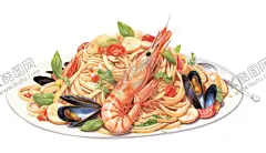 手绘美食 【酷图网】手绘美食,海鲜美食,海鲜食物,海鲜餐,美味海鲜,水彩美食,水彩食物,白虾,水彩熟虾,手绘熟虾,熟虾插画,卡通美食,美食插画,美食插图,美食png,食物,手绘食物,卡通食物,食物插画,食物插图,一碗美食,中国美食,中国食物,美味食物,餐饮,快餐,中餐