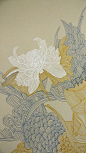 La terre de couleur,Chinoiserie,Fleur,Peinture,L'image d'arrière - plan H5,Calme,gray