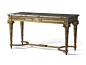 Rectangular wooden console table MG 5070 - OAK Industria Arredamenti