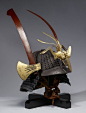 头盔，战斧与凤凰的装饰，Date/Period: 1825-1875, late Edo ​​​​