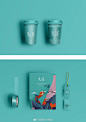 觅茶国风国潮茶饮奶茶店logo设计及vi设计-某物#logo设计集#