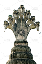雕像,垂直画幅,建筑,无人,蛇,符号,浅浮雕,户外,僧院,泰国