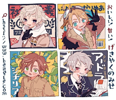 枬久○采集到C_插画