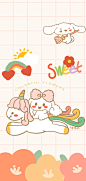 卡通 手机壁纸 玉桂狗 十一月 cr:李李哈-