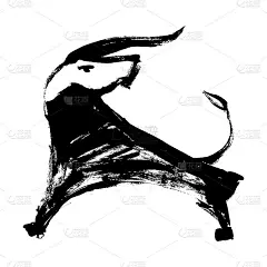 牛，牛，牛手绘矢量插图。公牛，公牛，白色背景上的母牛。阴历星座有牛、牛、牛。2021年春节快乐。牛年