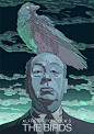 Hitchcock GIF POSTER : I always found The Birds quite unsettling. It’s not a typical horror film, it doesn’t scare the hell out of you for a period of two hours. What it does, actually, it kind of gives you goosebumps every time you find yourself surround