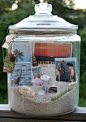 instructions for this beautiful memory jar