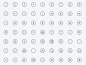 300个圆形小图标各种格式源文件下载 | 蓝调设计