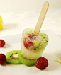 Kiwi Sangria Popsicles