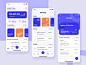 Money Management | Exploration ux ui wallet minimalism exploration design savings money management app mobile app finance