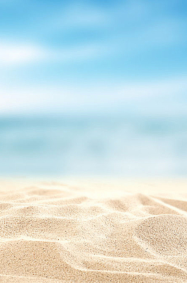 沙滩H5背景- HTML素材网