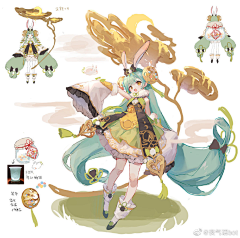 zombieninomi采集到游戏人物设计