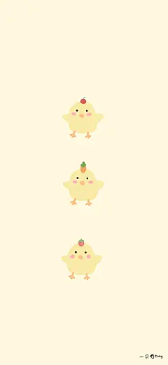 可爱壁纸 @樱桃核吖~收集  来自微博@一只草莓tong