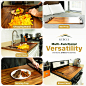Amazon.com: KCBCee Acacia Wood Noodle Board Stove Top Cover for Gas & Electric Stove – Large Multipurpose Cutting Board, Countertop Saver, Charcuterie Tray, Serving Board, Rustic Style, Kitchen Decor, Durable: Home & Kitchen