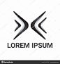 depositphotos_166755132-stock-illustration-letter-x-logo-curve-style.jpg (1600×1700)