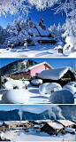 中国雪乡，童话般的冰雪世界！