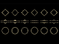 Art Deco Fantasy UI Set