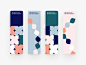 Saaremaa Gümnaasium Bookmarks design logo print minimal brand vector clean colours colourful branding illustration bookmark