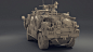 Jackal Military Vehicle, Khiew Jit Chun : A Hard Surface Modeling Projects. Entire model was modeled in Maya, Rendered in Vray and comp in Photoshop.
http://khiewjitchun.wix.com/jckhiew3d