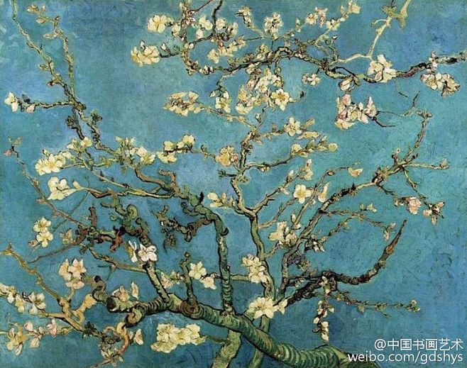 【梵高 《开花的杏树》】