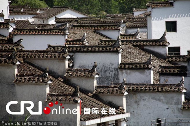 中国故事：“马头墙”上品味独特徽派建筑 ...