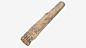 Plank Dark, realnothing . : Base data acquired using photogrammetry : Nikon D5300 DSLR with Sigma 35mm f/1.4 DG HSM | Art lens shot 151 RAW images total at F5.6 aperture. 
Images then processed in Metashape and base 3D model was created. 
. 
Retopology in