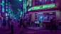 Tokyo Hikari - 東京 ひかり - SynthCity : Tokyo's overwhelming visual presence is an all-out assault on your senses.offering a strong immersive cyberpunk experience. A lot to process and too much to take in from the flashing neon lights, the sounds of the busy 
