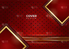 红色的抽象背景，完美的背景，封面和壁纸。矢量插图宣传册，名片，公司封面，海报，展示设计，作品集，游戏