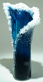 设计师 Marsha Blaker 和 Paul DeSomma 的迷人玻璃海浪设计