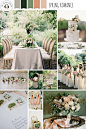 Spring Romance – Garden Wedding Inspiration in Pretty Pastel Shades of Peach, Blush and Green: 