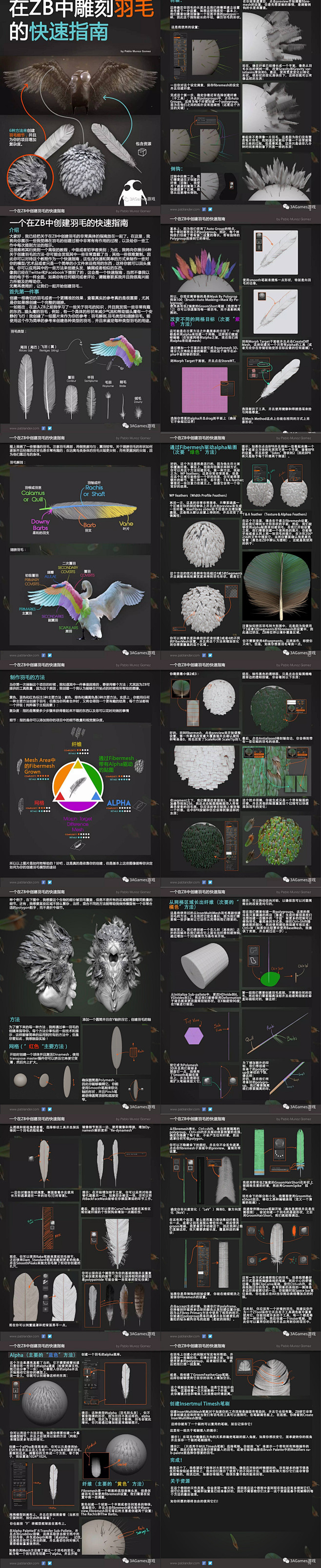 羽毛制作