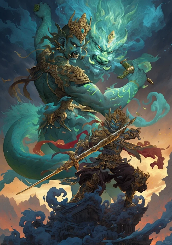 煌煌威灵，遵吾敕令-明玉法王-花瓣网