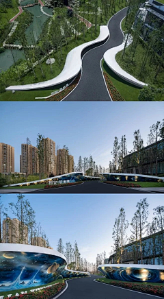 风旅颂采集到Landscape | 公园 | 湖滨 | 社区